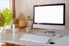 Desktop Glass Whiteboard Storage | Dry Erase Computer Pad | White Board Keyboard Drawer Platform